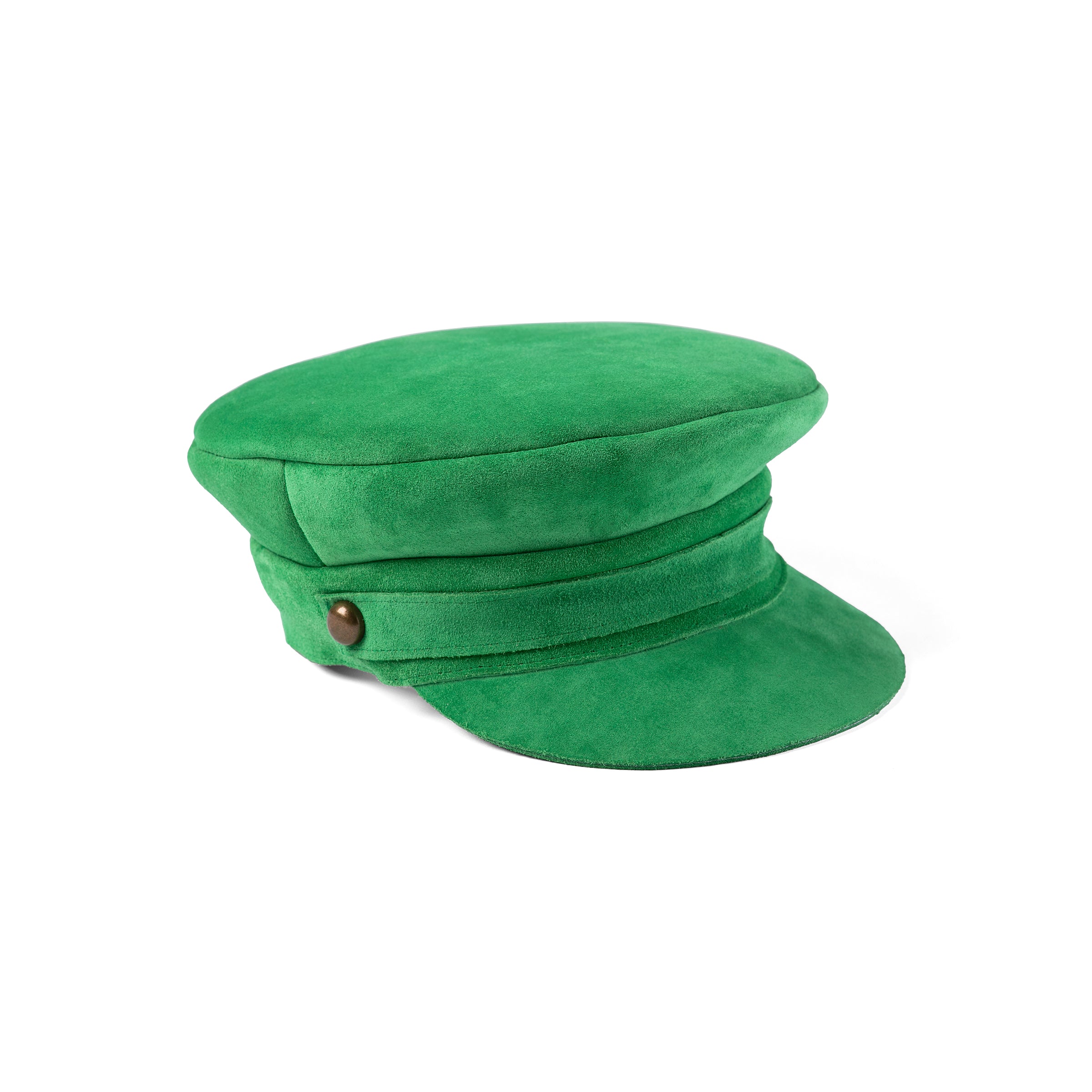 Lola Cap - Suede Cap in Green | Lack of Color