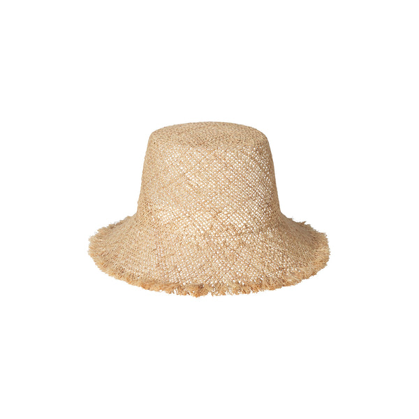 Reef Bucket - Straw Bucket Hat in Natural