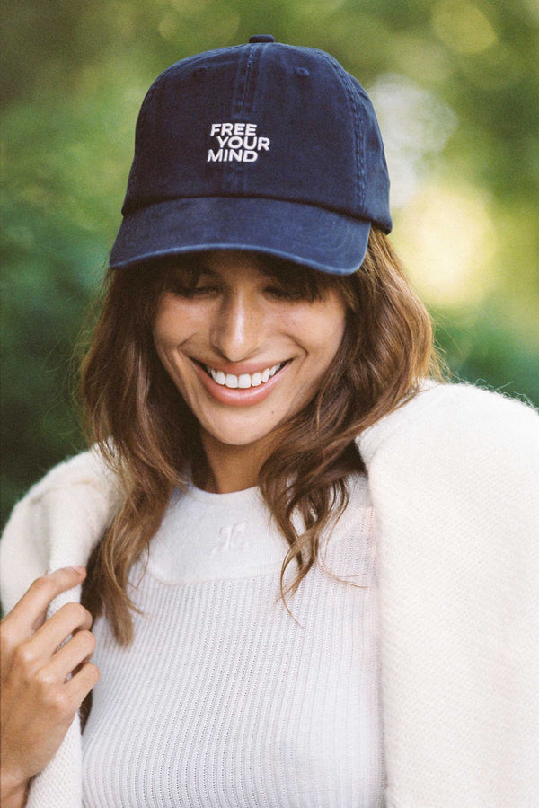 The LOC Cap - Cotton Cap in Navy