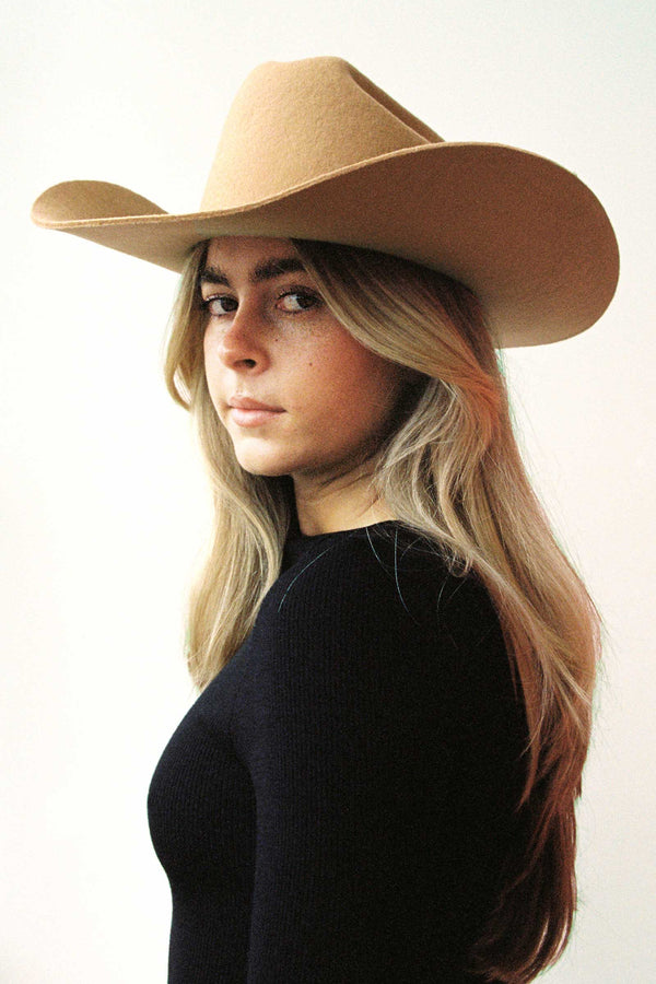 The Ridge - Wool Felt Cowboy Hat in Natural