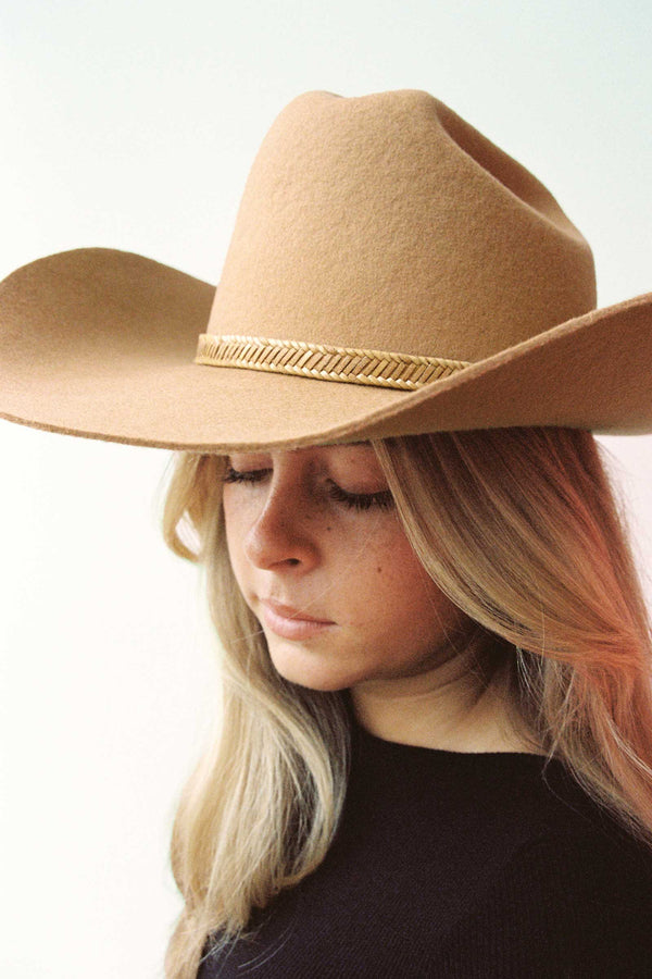 The Ridge - Wool Felt Cowboy Hat in Natural