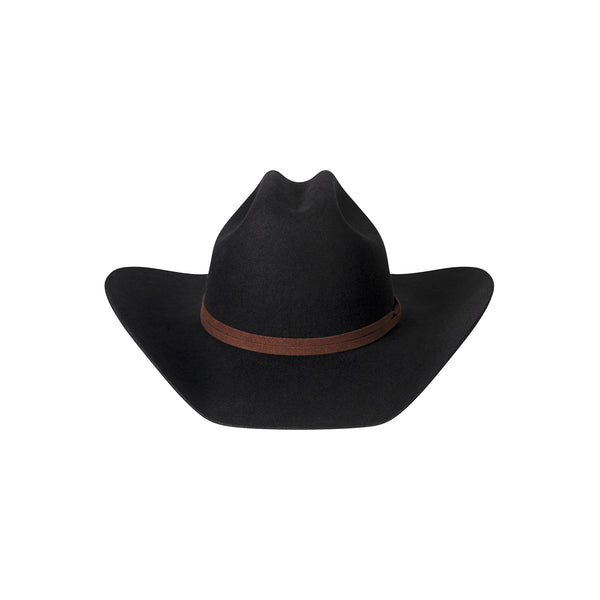 Wilder Cowboy - Wool Felt Cowboy Hat in Black