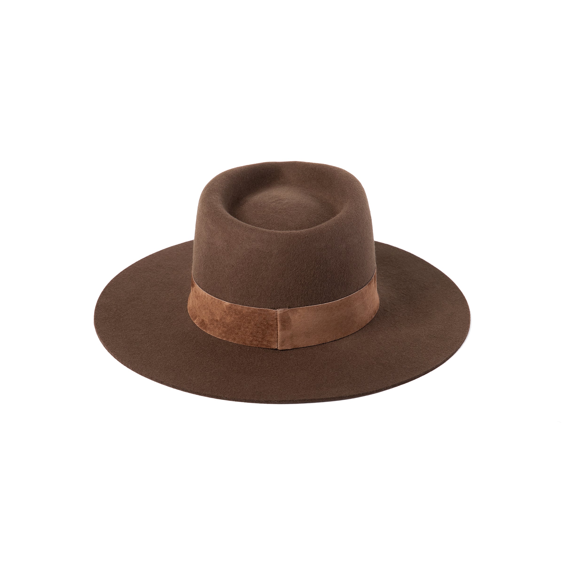 The Mirage - Wool Felt Fedora Hat in Brown | Lack of Color